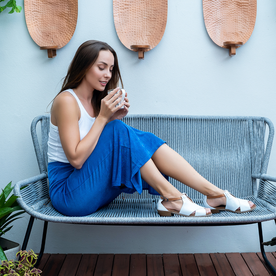 Digby - White/Tan - LE SANSA