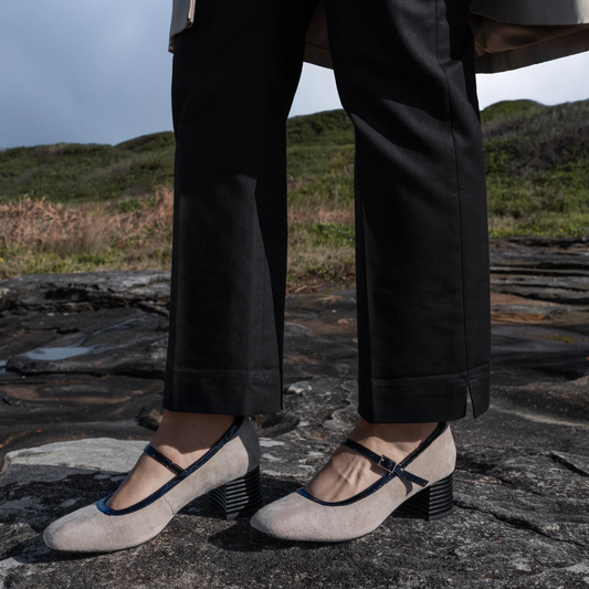 LE SANSA - Zafira - Taupe Suede