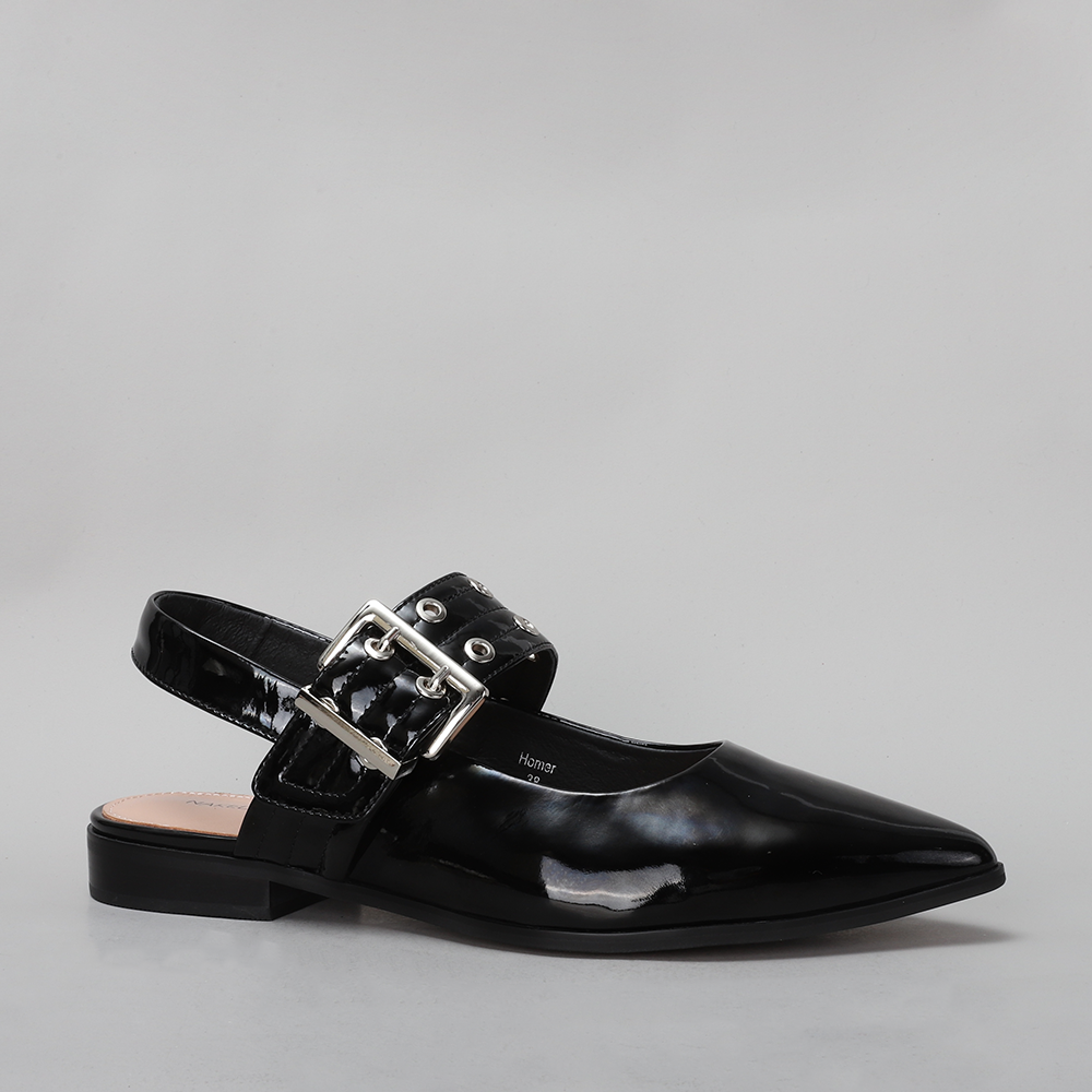 Homer - Black Patent - Naked Arches
