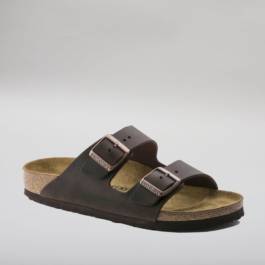 BIRKENSTOCK - ARIZONA 52533 - OILED HABANA LEATHER - NARROW FIT