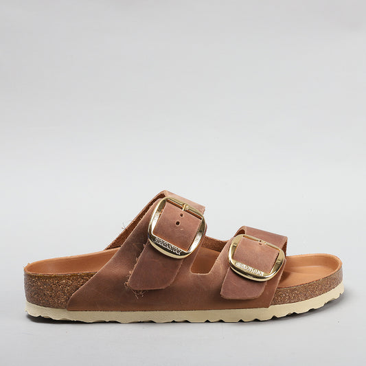 BIRKENSTOCK ARIZONA BIG BUCKLE 1011072 COGNAC OILED