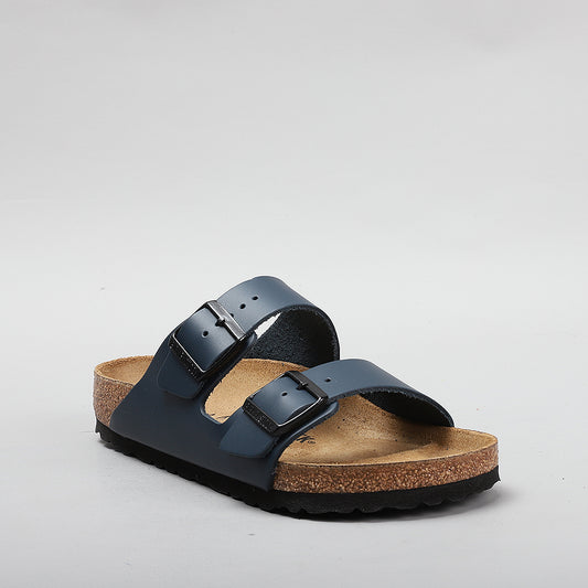BIRKENSTOCK - ARIZONA 51151 - BLUE NATURAL LEATHER
