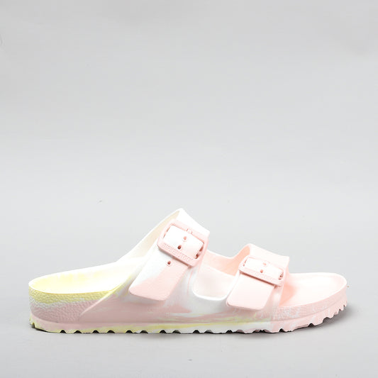 BIRKENSTOCK ARIZONA EVA 1023772 POPCORN/LIGHT ROSE/WHITE NARROW