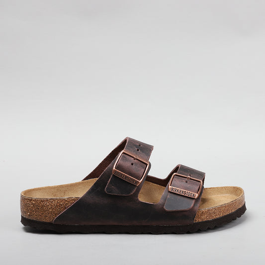 BIRKENSTOCK - ARIZONA 52531 - OILED HABANA LEATHER