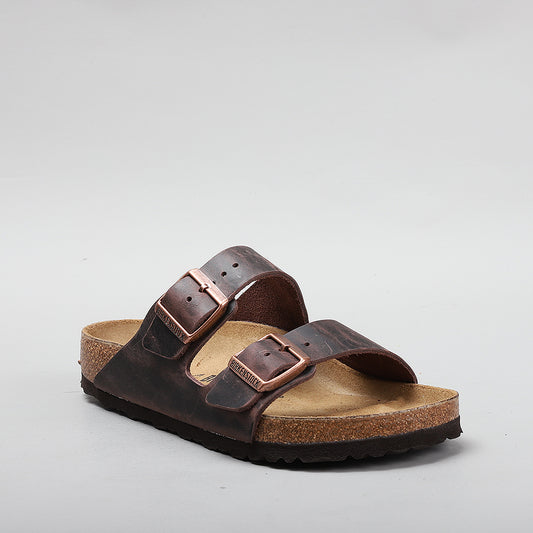 BIRKENSTOCK ARIZONA 52531 OILED HABANA LEATHER