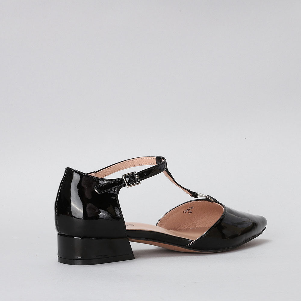 Capital - Black Patent - Naked Arches
