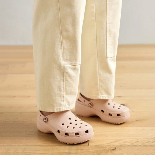 CROCS - CLASSIC PLATFORM - PINK CARAMEL