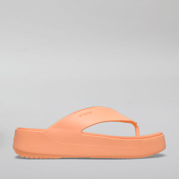 CROCS - GETAWAY PLATFORM FLIP - ELECTRIC SUNSTONE