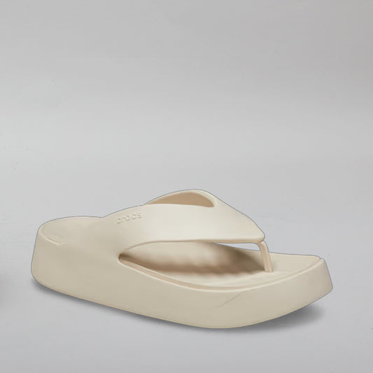 CROCS - GETAWAY PLATFORM FLIP - STUCCO