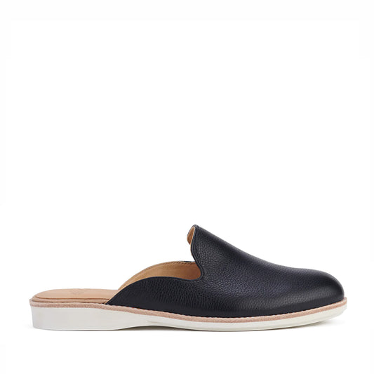 ROLLIE NATION - DERBY MULE - BLACK TUMBLE