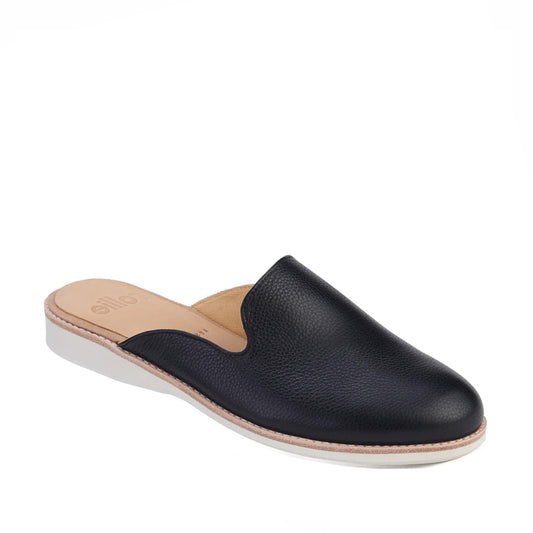 ROLLIE NATION - DERBY MULE - BLACK TUMBLE