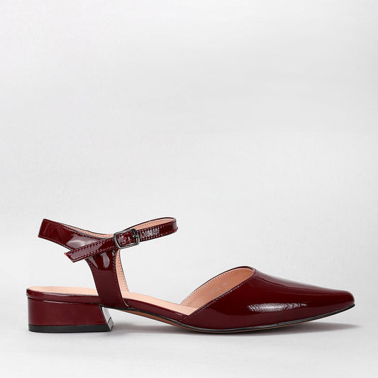 Coralie - Merlot Patent - LE SANSA
