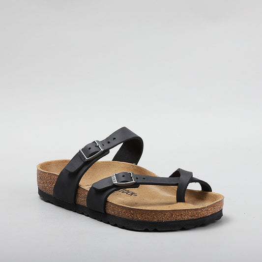 BIRKENSTOCK - MAYARI 171481 - BLACK OILED LEATHER