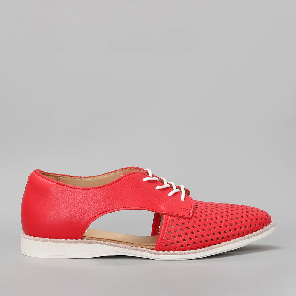 ROLLIE NATION SIDECUT PUNCH FIESTA RED – Zagarra Shoes