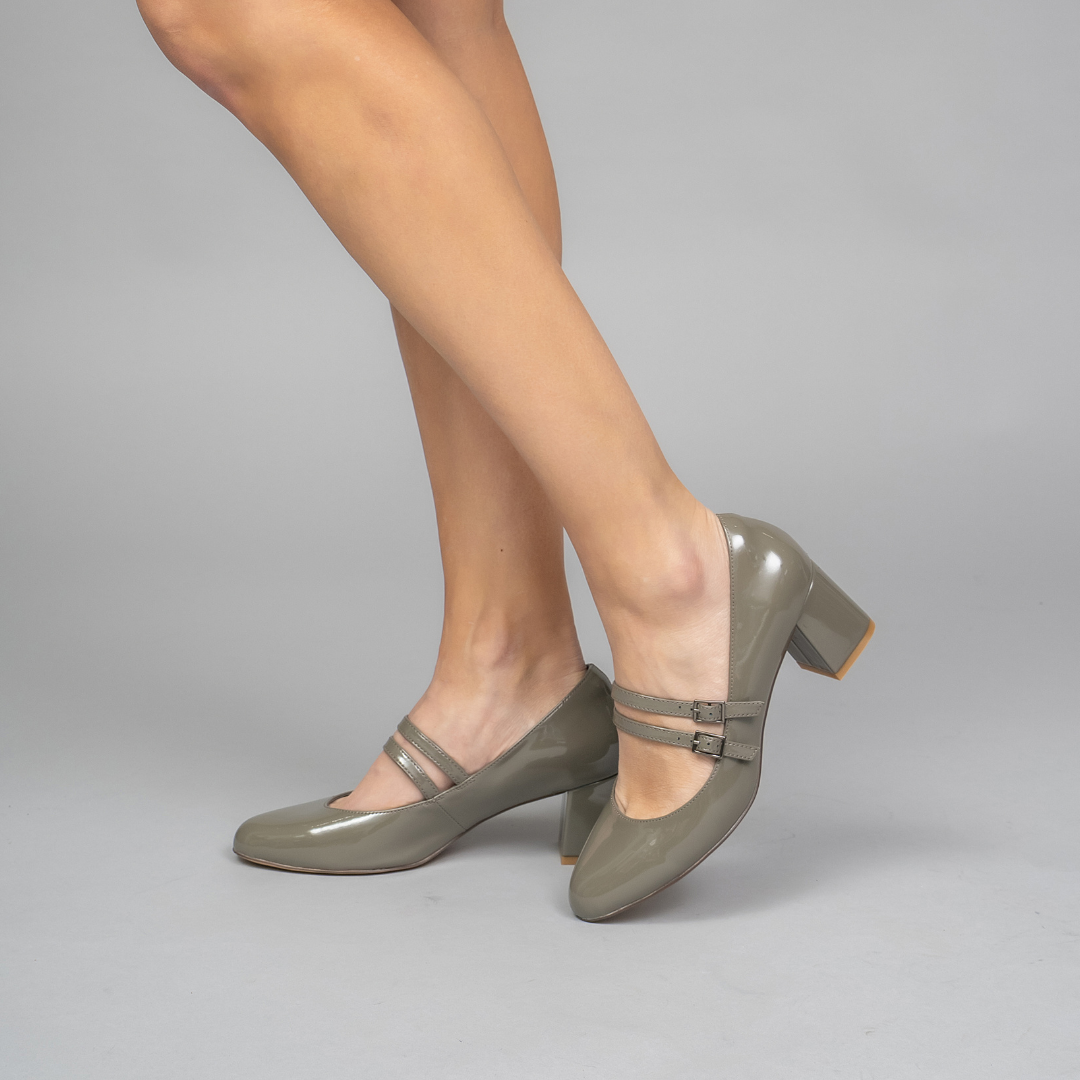 Cider - Grey Patent - Naked Arches