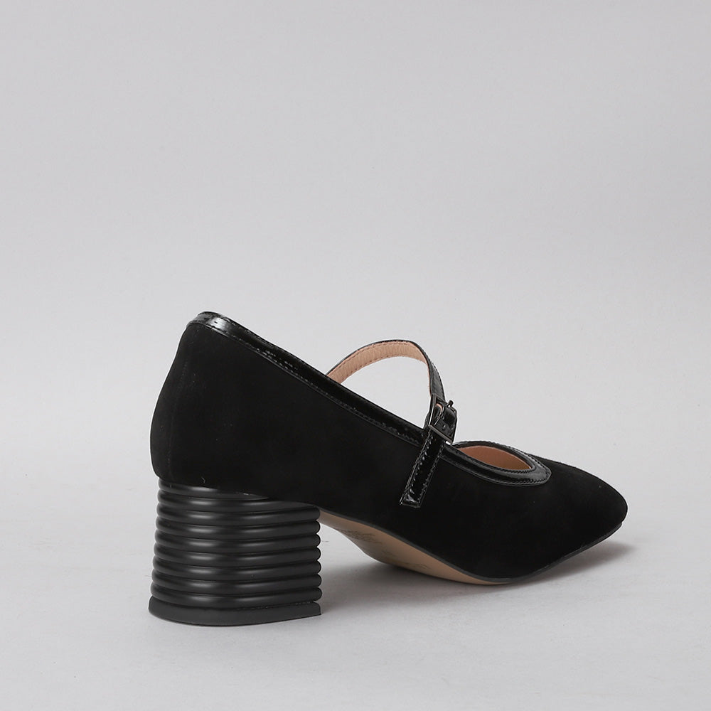 Zafira - Black Suede - LE SANSA