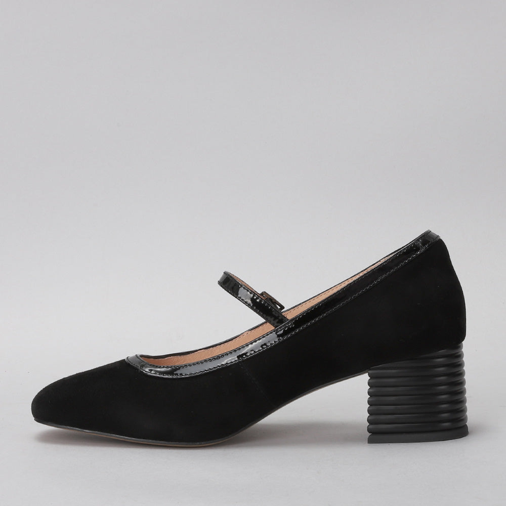 Zafira - Black Suede - LE SANSA