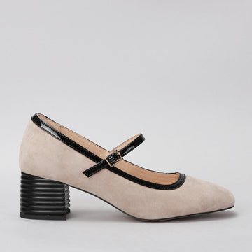 Zafira - Taupe Suede - LE SANSA