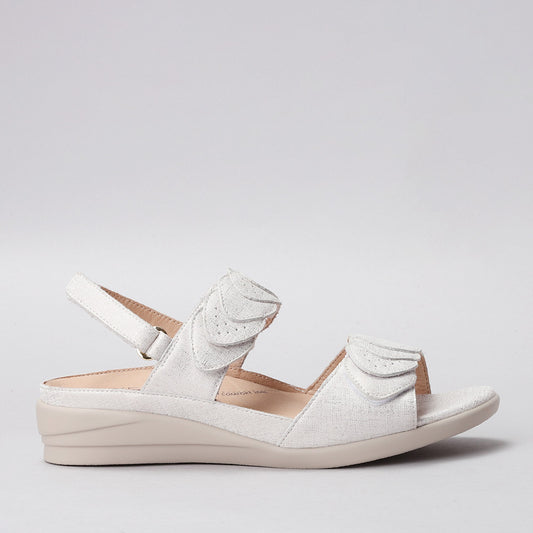 ZIERA - DIMONE W ZR - IVORY/GOLD PRINT