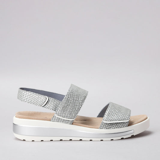 ZIERA - GARLIN W ZR - PEWTER & SILVER PRINT