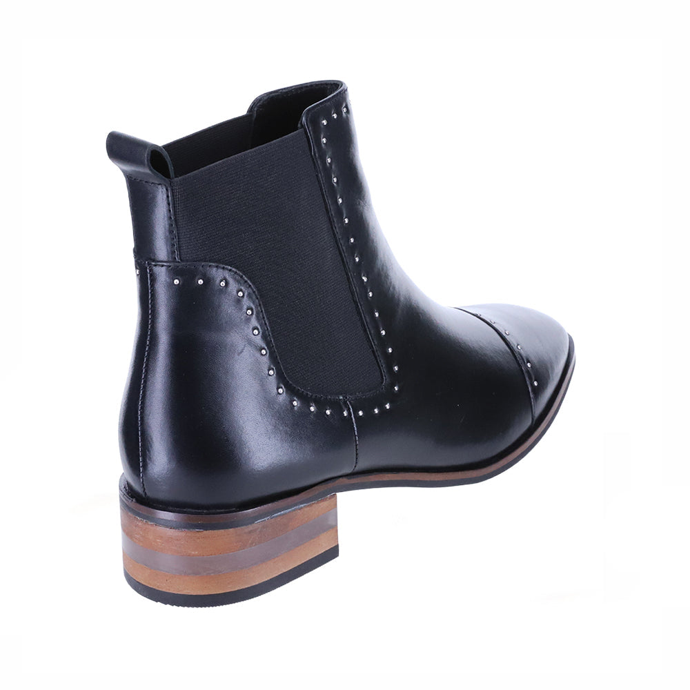 Mila Boot - Black/Black Heel - LE SANSA