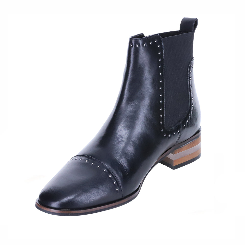 Mila Boot - Black/Black Heel - LE SANSA