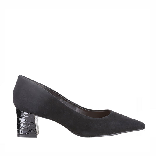 ZAGARRA -REMIN - BLACK SUEDE
