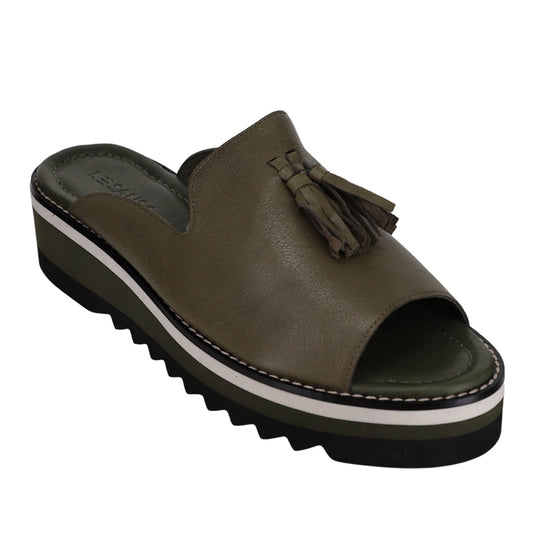 Luxe Sandal - Olive - CC Resorts
