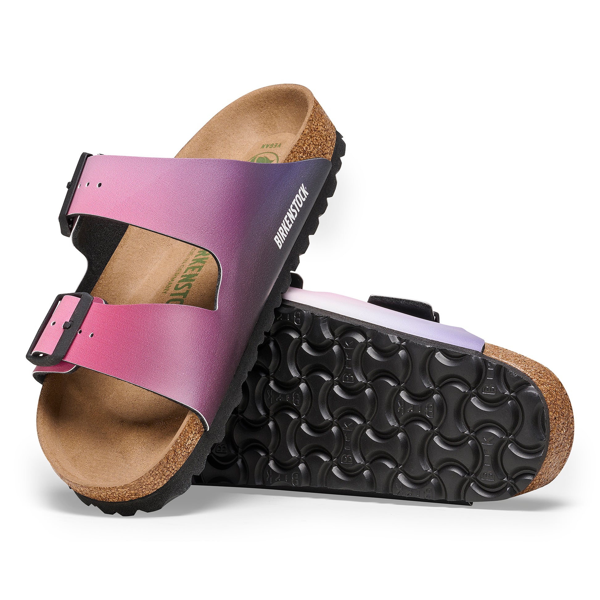 Birkenstock Arizona Ombre Pink / Purple Sandals