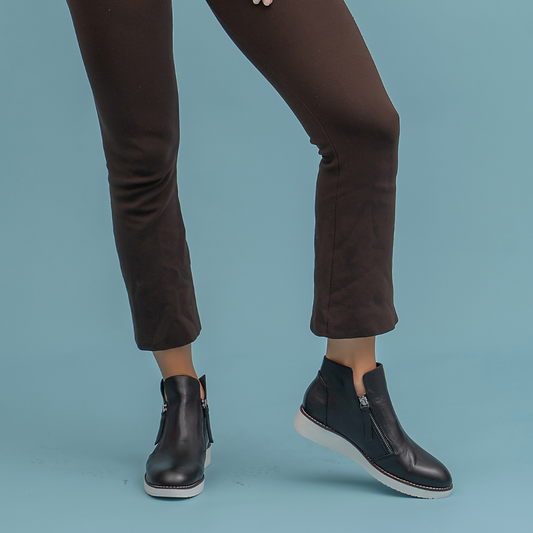 RONNIE - Black/White Sole - LE SANSA