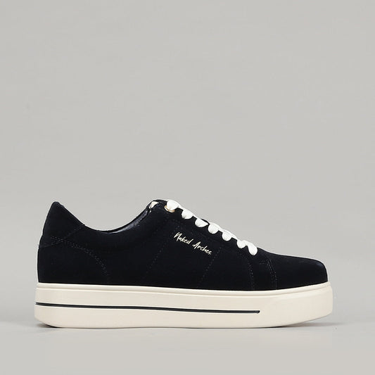NAKED ARCHES Azealia - Navy Suede