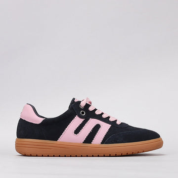LE SANSA Juno - Navy Suede/Baby Pink