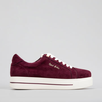 NAKED ARCHES Azealia - Burgundy Suede