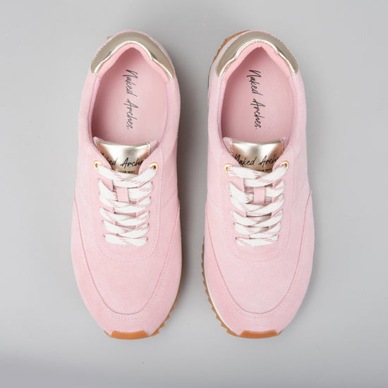 Waverly - Baby Pink Suede - NAKED ARCHES