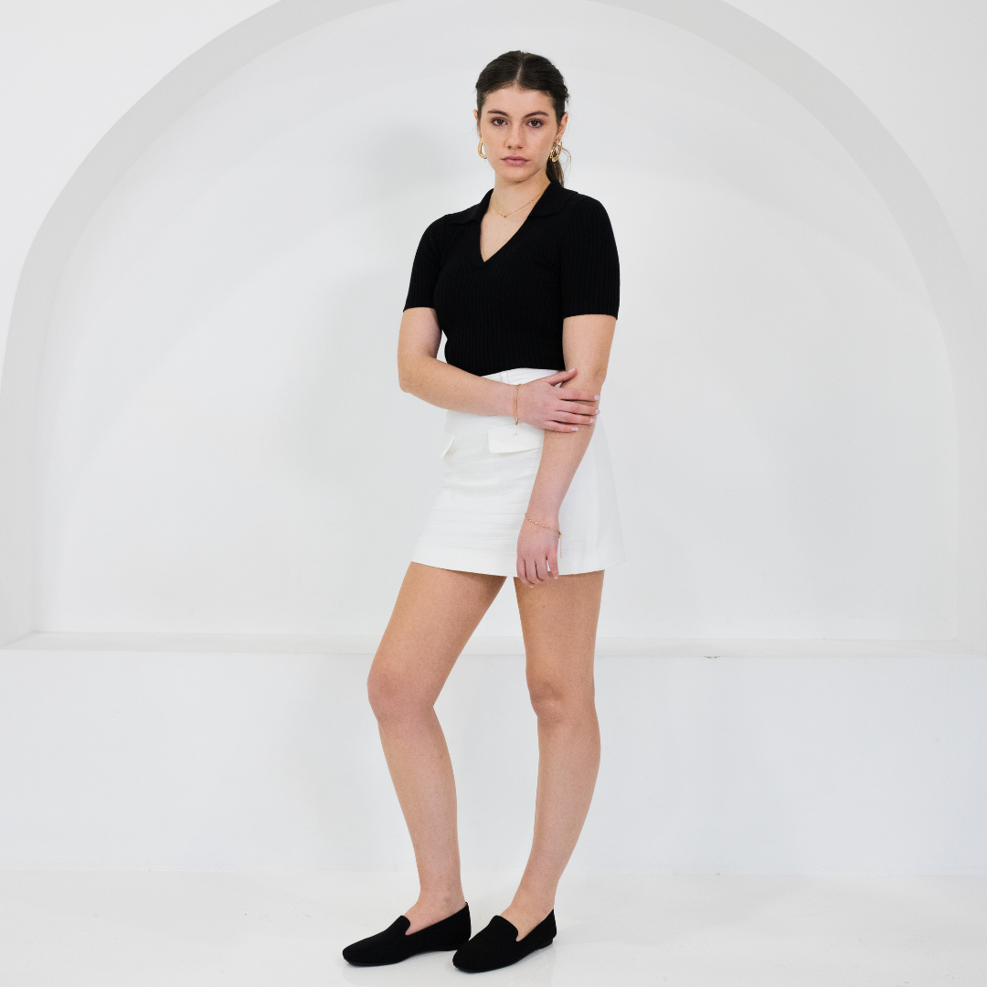 Olinda - Black/Black Sole - LE SANSA