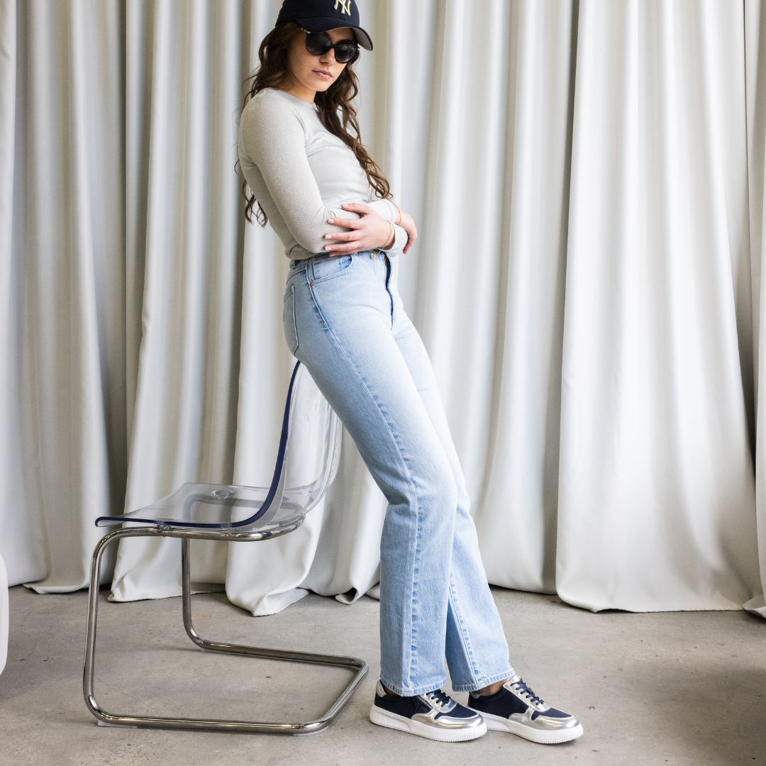 Net - Navy/Silver - Naked Arches