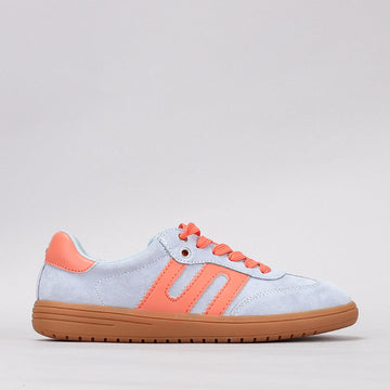 LE SANSA Juno - Pale Blue Suede/Orange