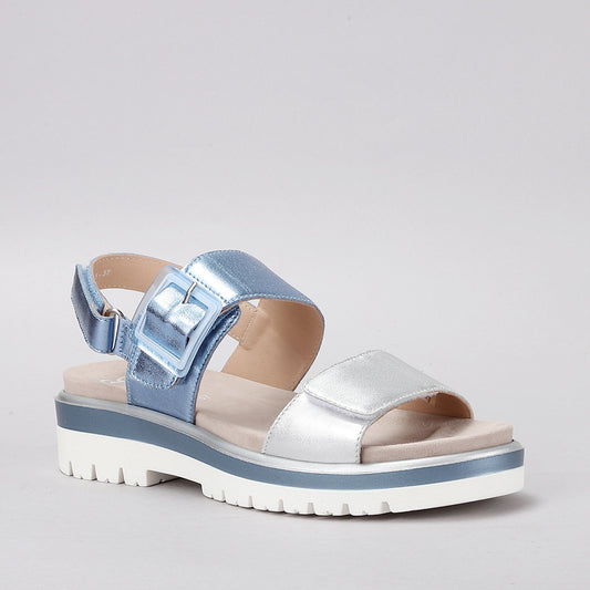 ARA - 12-21003 MALAGA - SILVER/SKY BLUE