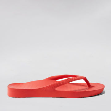 ARCHIES - ARCH SUPPORT THONGS - CORAL