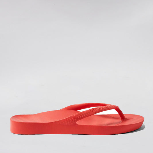 ARCHIES - ARCH SUPPORT THONGS - CORAL