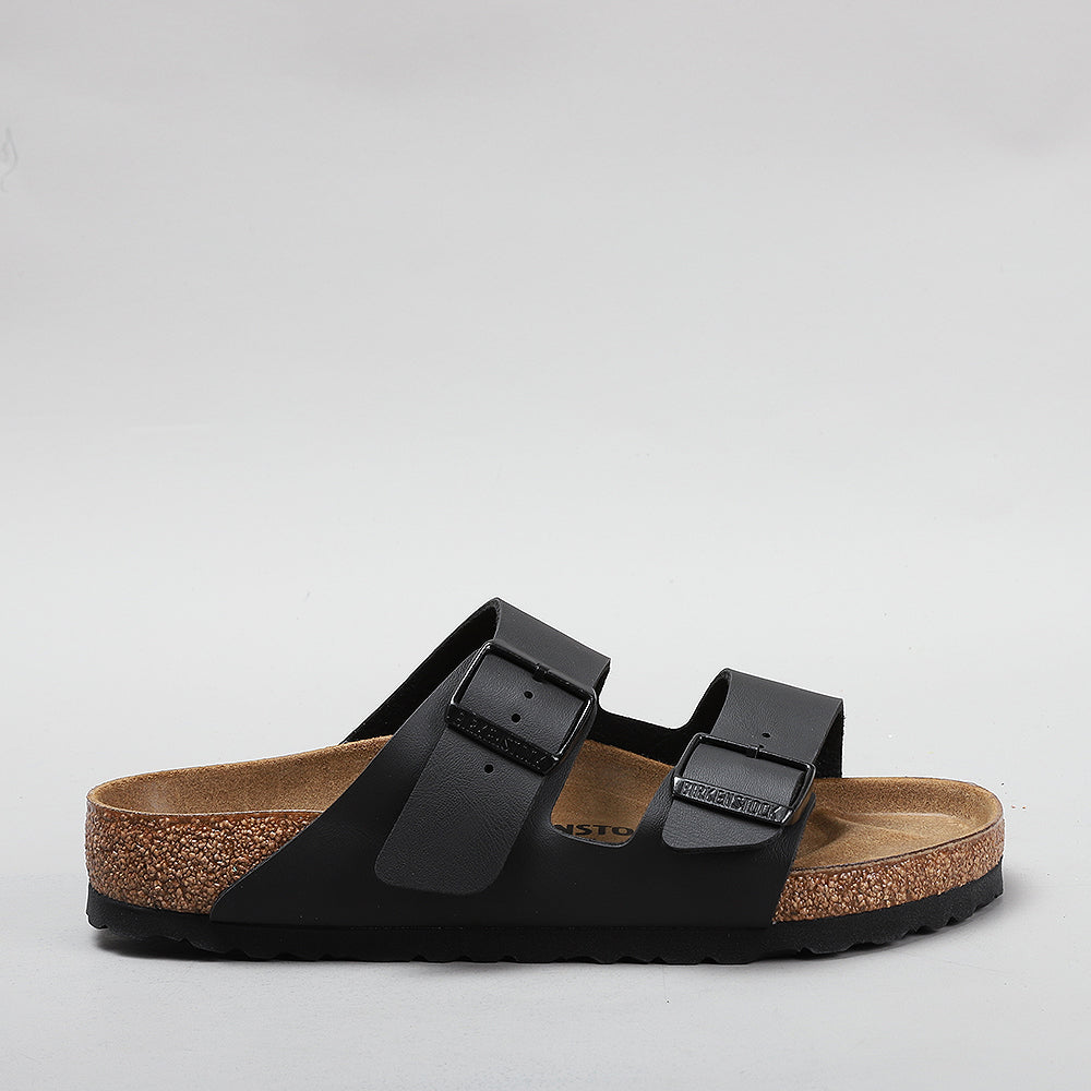 Birkenstock Arizona Black Sandals Side