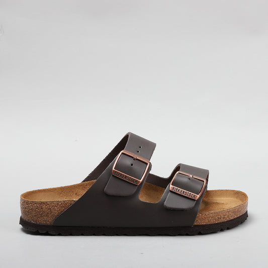 BIRKENSTOCK - ARIZONA 51101 - BROWN SMOOTH LEATHER