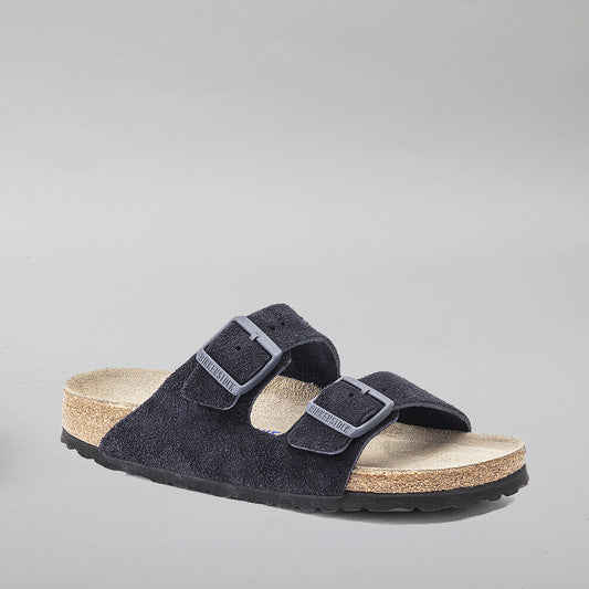 BIRKENSTOCK ARIZONA 1020732 SFB MIDNIGHT SUEDE LEATHER