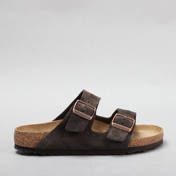 BIRKENSTOCK - ARIZONA 951311 SOFT FOOTBED - MOCCA SUEDE LEATHER