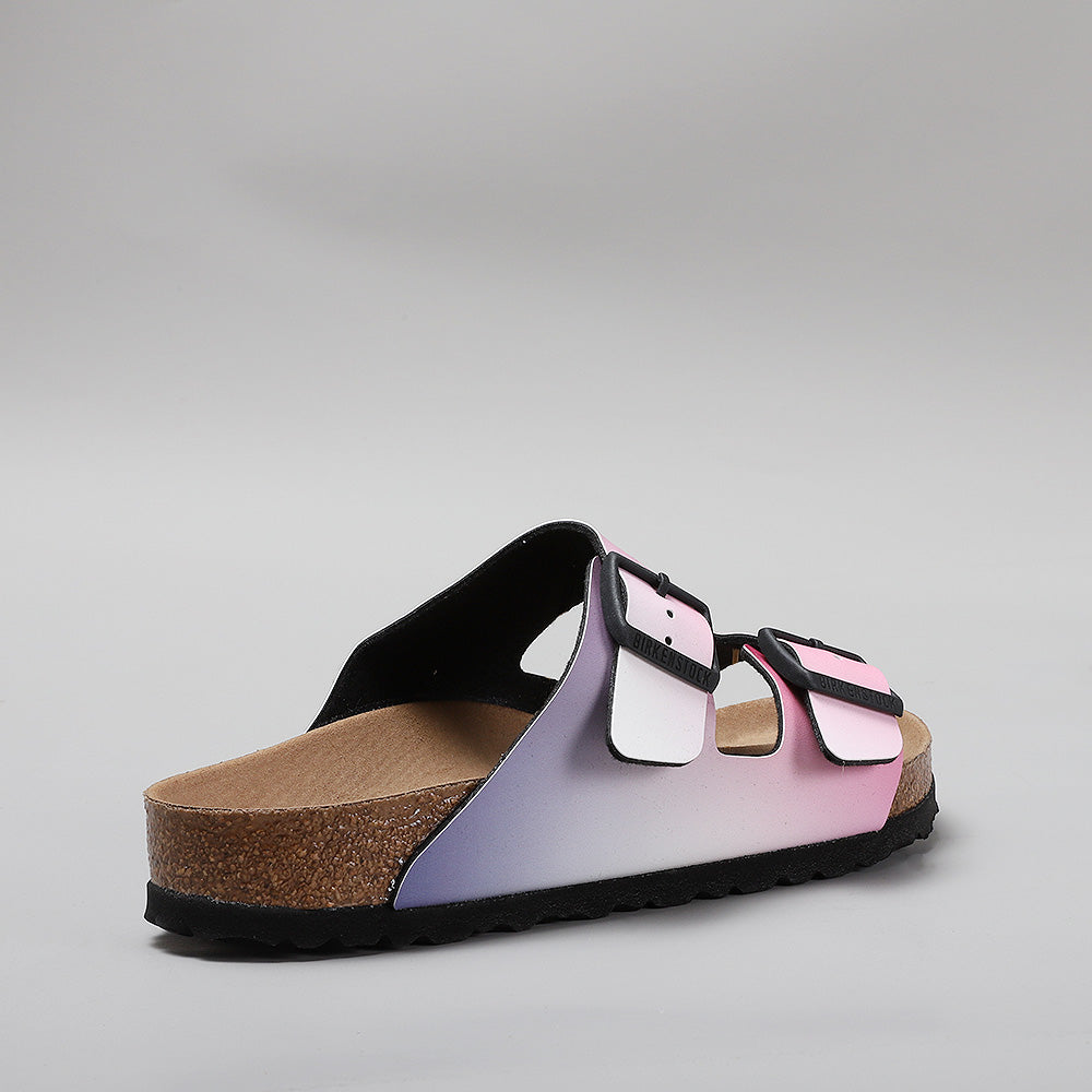 Birkenstock Arizona Ombre Pink / Purple Back view