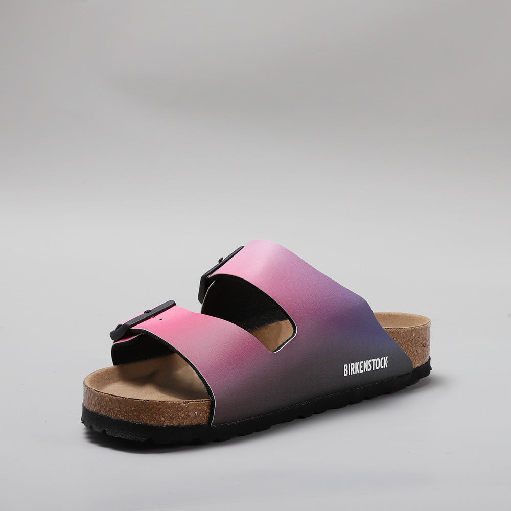 Birkenstock Arizona Ombre Pink / Purple Vegan Front