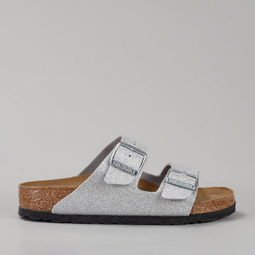 BIRKENSTOCK - ARIZONA SHINY 1030101 - SILVER