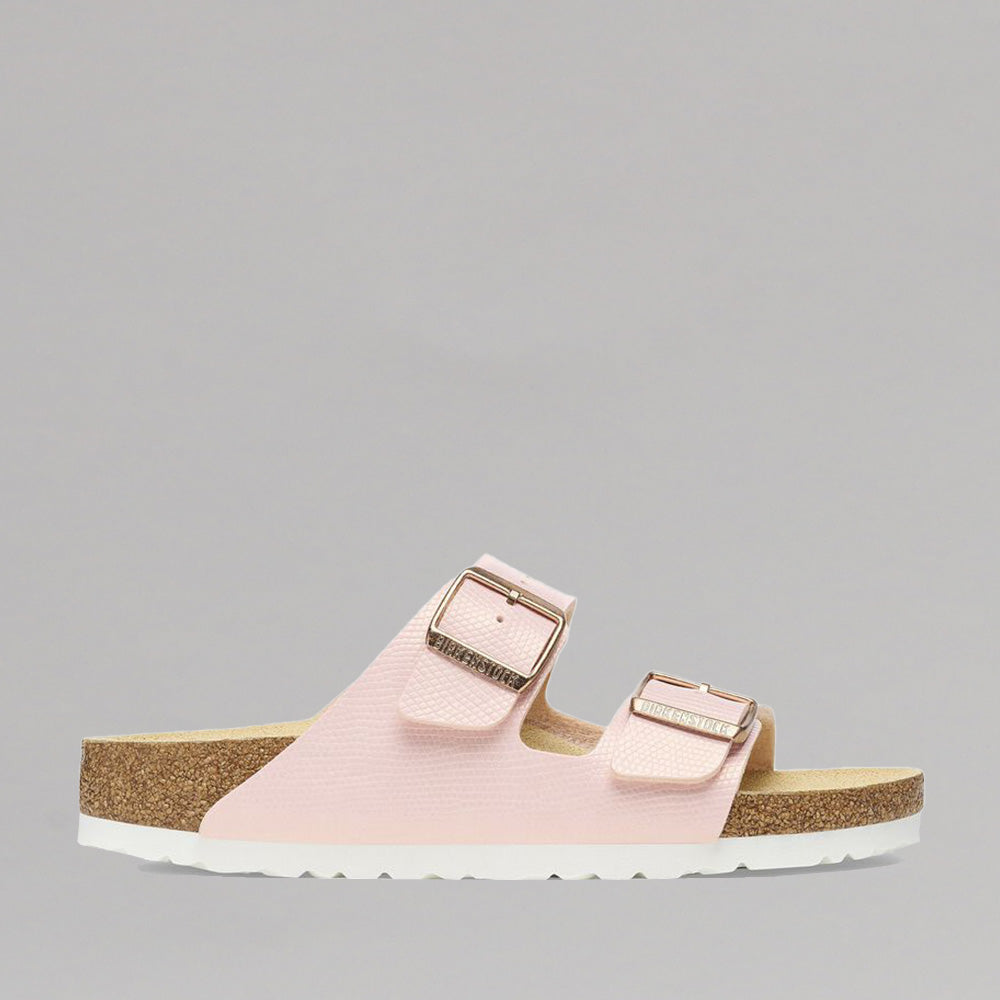 Birkenstock Arizona Shiny Light Rose Embossed