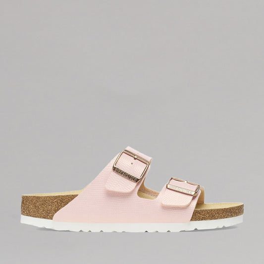 Birkenstock Arizona Shiny Light Rose Embossed