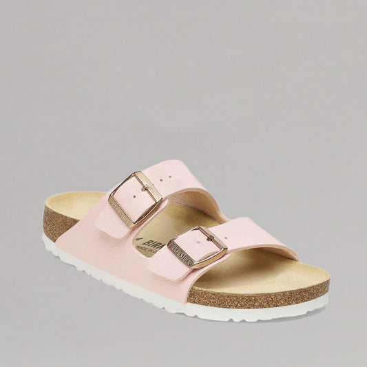 Birkenstock Arizona Shiny Light Rose Embossed